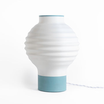 Asian Lantern Vintage Traditional Plant-Based PLA 3D Printed Dimmable LED Table Lamp - JONATHAN Y